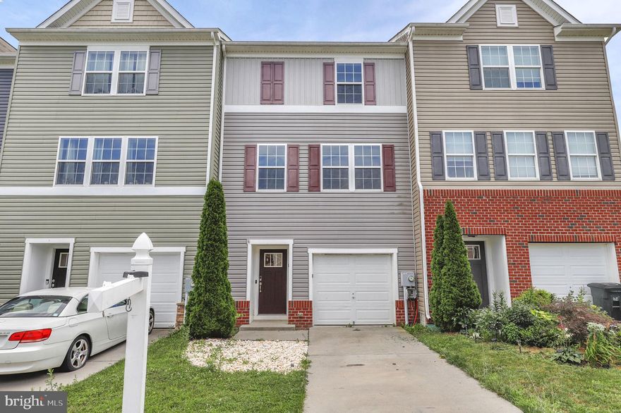 Beautiful 3-level townhome in the Berkeley Ridge community! Featuring 3 bedrooms, 2.5 baths. New roof installed, fresh paint throughout, new carpet, HVAC serviced/ducts cleaned, deck power washed and home is ready and has been professionally cleaned for new owners. Walkout level basement with new flooring. Second level has new LVP flooring throughout living room and eat-in kitchen. Granite countertops, cherry cabinets, stainless steel appliances. Sliding door to wood deck. Bedrooms on third level. Primary has a walk-in closet and en suite with double vanity sink and walk-in shower. 1-car garage. Conveniently close to I-81, shopping and schools.