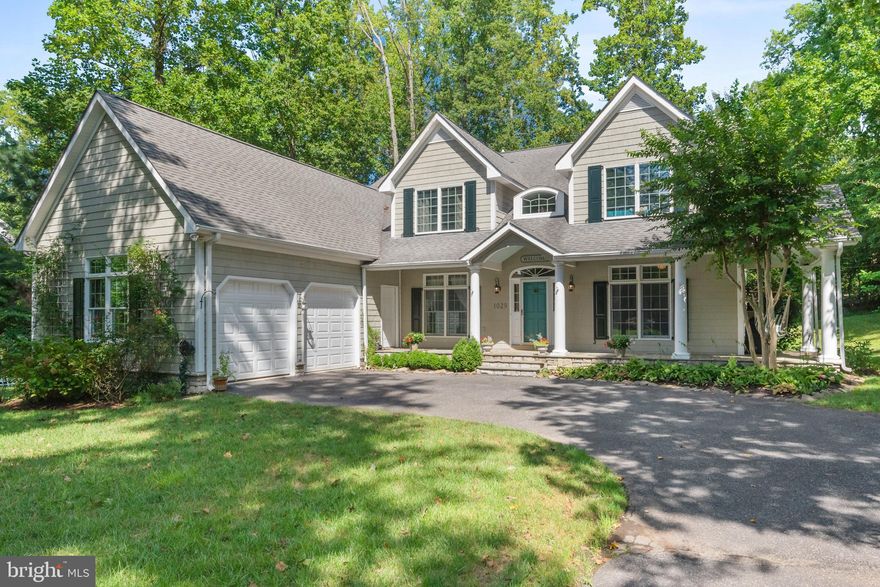 First time for sale.....the original owners have lovingly maintained this wonderful home and property in the water privileged community of Stonington.  The front porch is welcoming and provides an outdoor space to enjoy a book, a beverage or visit with neighbors as they pass by. A screened porch off the kitchen is always coveted. The home is large and the layout is open but spacious. Large living room plus a second large room (family room) on the main level that is flexible space....whatever your needs are. Gourmet kitchen with a large island, built in seating, access to the screened porch, 2 sinks, cooktop, and Pantry! Private office, dining room, studio, foyer and half bath finish out the main floor with wood flooring. The second floor features 4 bedrooms plus a bonus room that connects to the primary bedroom with a door....could be a 5th bedroom. Hall bathroom serves 2 bedrooms and one bedroom has ensuite bathroom. Primary bedroom with large primary bathroom and 2 walk-in closets. Laundry is on the second level as is access to the huge, unfinished attic. The storage in this house is unbelievable. The basement is unfinished but ready for your touch. An oversized, side entry, 2 car garage plus extra parking on the driveway. Fabulous house in an equally wonderful community with water access.