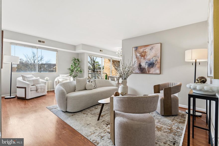 A true commuter’s dream! Discover the perfect balance of affordability and accessibility in this beautifully refreshed 2-bedroom, 1-bathroom condo at Yorktowne Square. Priced at incredible value, this second-level home features a stylish 2026 kitchen refresh with brand-new granite countertops, freshly painted cabinetry, and modern hardware, complemented by new designer lighting in the dining area and a custom paint job throughout (2025). 

Ideally situated for those on the move, you are just  1.5 miles to the Dunn Loring–Merrifield Metro and  5 miles to the Vienna Metro Station, with immediate access to I-66, Route 50, and the I-495 Capital Beltway putting Tysons, Arlington, and downtown DC (just 10 miles away) within easy reach. Enjoy the "lock-and-leave" lifestyle with a monthly condo fee that offers ultimate budget simplicity, covering ALL utilities (electricity, gas, water, sewer, and trash). The community is proactively investing in long-term infrastructure with a new chiller system, funded by a 10-year monthly special assessment of $179, ensuring high-efficiency climate control for years to come. 

Just minutes from the vibrant Mosaic District’s dining and entertainment, this home offers a prime Northern Virginia location for less than the cost of local rent. With ample open parking and community amenities like an outdoor pool, this is the smart choice for the savvy professional!