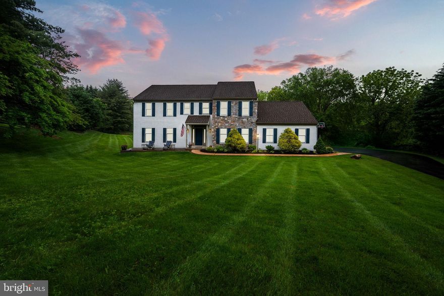 Welcome home to 5 Craig Lane, a beautiful 4 bed 2.5 bath home located in the sought after Wyckfield neighborhood.  Freshly painted, with new carpets, this home is move in ready.  There are so many wonderful features, including the expansive home office, the large eat in kitchen with updated granite counter-tops, a large center island with seating, a sunken family room with a gas fireplace PLUS a  gorgeous sun-room (added 2024).  Off the kitchen area is a spacious TimberTech deck perfect for outdoor entertaining, complete with a direct gas connection for your grill. A laundry room/mud room, conveniently located off the garage, was also renovated in 2024. Finishing off the first floor is a light filled living room, dining room and powder room, all with hardwood floors.  Upstairs you will find a generously sized primary suite, a newly renovated en suite bathroom including a glass enclosed shower, soaking tub, a double sink vanity and ceramic tile floors, along with a custom built walk in closet, and two additional closets.  In addition, there are also 3  spacious bedrooms and an updated hall bathroom with double sinks.   The basement adds more living space with 900 sq ft of finished space, including large storage closets and multiple  closets with shelving.  There is also ample unfinished space for storage. New roof and new exterior doors 2024.   The location is minutes away from all the major routes (202/401/Lancaster Ave), shopping, multiple parks and the and Malvern Borough.  It's an easy walk to the Battle of the Clouds Park and the Chester Valley Trail.  Great Valley High School/Middle School campus, the 5th/6th Grade Center and K.D. Markley Elementary are just minutes away.  Book your appointment today--this home won't last!