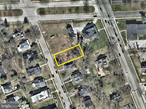 Vacant Land For Sale - 2219 Roslyn Avenue<br/> Baltimore City County, BALTIMORE, MD 21216