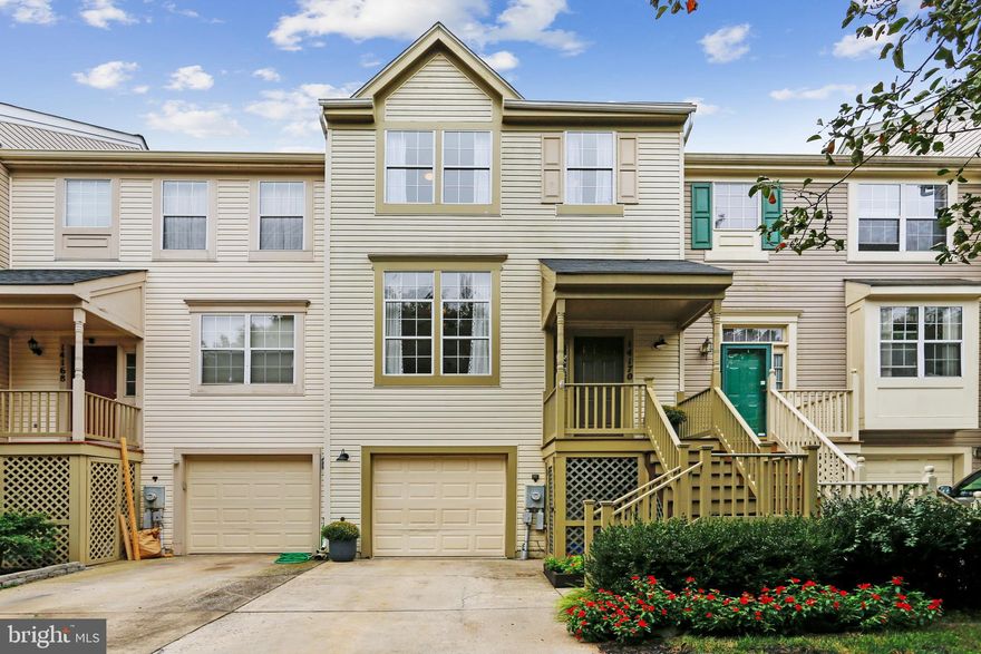 This beautiful Manchester Farms Townhome with 1 Car Garage, 3 Bedrooms and 2.5 Baths is just the one you have been waiting for! The bright and open Living Room and Dining Area has a vaulted ceiling, tall windows, engineered hardwood flooring, a feature wall straight out of HGTV, and a powder room with stone flooring, custom paint and wood molding! There are so many custom touches and treatments you will lose count, but the character absolutely shines throughout this home! The spacious updated Kitchen and Breakfast Room spans the rear of the home.  It features newer Stainless-steel appliances, custom painted wood cabinets, recessed lighting, ceramic tile flooring, and generous pantry closet. A new sliding glass door (to be installed very soon!) will provide easy access to your well-maintained deck oasis just perfect for relaxing or entertaining friends.  Upstairs you will find the Primary suite with a large bright private bathroom featuring a separate shower and tub, double sink vanity with new faucets, lighting, and ceramic tile floor.  There are 2 additional bedrooms on the upper level that have engineered hardwood flooring, and custom shelving for display as well as the shared hall bathroom with ceramic tile floor and linen closet.  All of the neutral carpeting in this home is brand new (October 2021). The Daylight Walk-out Lower Level is a spacious finished area to use as you like which includes a wood burning fireplace with wood feature wall, recessed lighting and built-in speakers, sliding glass door (also to be replaced soon) to access the back yard, laundry room and access to the garage with built in wooden shelving.  The roof is new (2021). A one-year AHS warranty is included. Beyond the wonderful home itself we have Location, location, location!   Recreation options nearby are plentiful!  There is the Manchester Farms community pool, Germantown outdoor pool and community rec center, Seneca Creek State Park, South Germantown Recreation Park – home of the Indoor Germantown pool, the SoccerPlex  and so much more to explore for fun!  Shopping and dining options galore are easy to get to in minutes. Conveniently located for both commuters who drive or use public transportation.  This is the one you will want to call home!