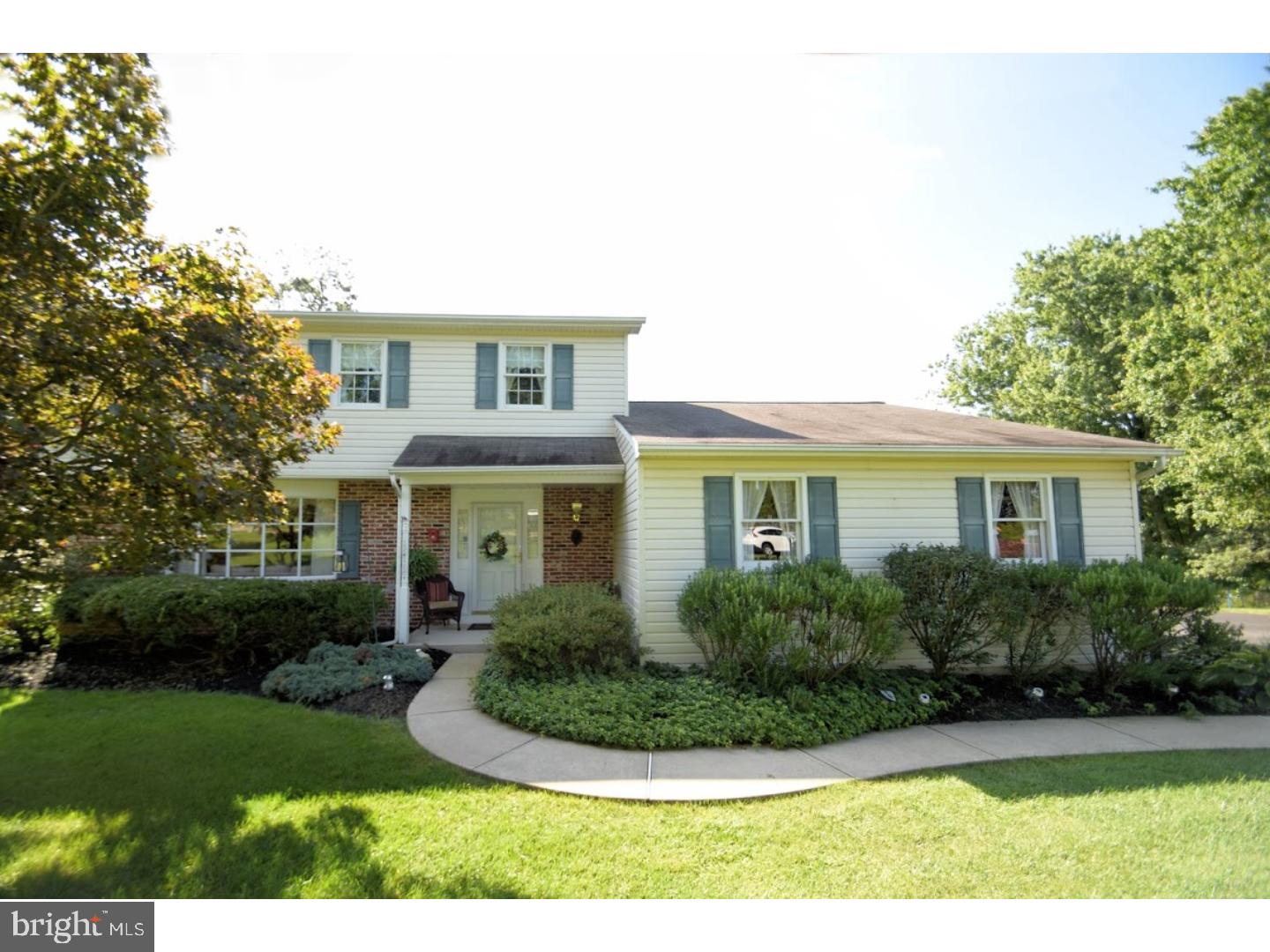 Lovingly cared for by the original owners,this spacious 4 bedroom, 2.1 bath North Penn colonial welcomes you with hardwood floors that flow from the foyer into the formal living room and dining room. The eat-in kitchen features stainless steel appliances including a smooth top range, built in microwave, large pantry and a bright and cheerful breakfast room. The family room is anchored by a brick propane fireplace. The expansive sunroom addition is what makes this home unique and features a cathedral ceiling, a pellet stove and an Anderson slider that opens to the large elevated rear deck.  Gorgeous views from the sunroom and breakfast room, of the tranquil rear yard, are the perfect backdrop to enjoy your morning cup of coffee and the beautiful fall sunsets. The powder room and laundry room are conveniently located on the main floor. The master bedroom has two double closets and a gorgeous, updated bath. Three additional bedrooms and the hall bath complete the second floor. Additional features include Anderson windows throughout, a newer hot water heater, a two car, side entry garage, and a walk out basement for plenty of storage.  Easy access to the turnpike and close proximity to the quaint shopping and dining of Skippack Village, area parks and Freddy Hill Farm. A wonderful place to call home!