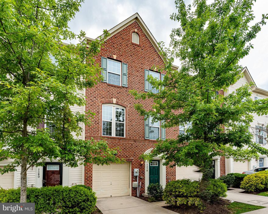 LOCATION, LOCATION, LOCATION! Perfect location for commuters to NSA, Johns Hopkins, UMMC, Baltimore, UMD Campus! 
This is a meticulously maintained townhome with 1 car garage plus 2 car driveway space and plenty of guest parkings. 
Three levels of spacious living areas, separate dining and living room space, HUGE kitchen with overhanging island with a large private deck - perfect for friends and family gatherings. 
The home has been professionally cleaned, steam carpeted, READY TO MOVE-IN and make it your home!