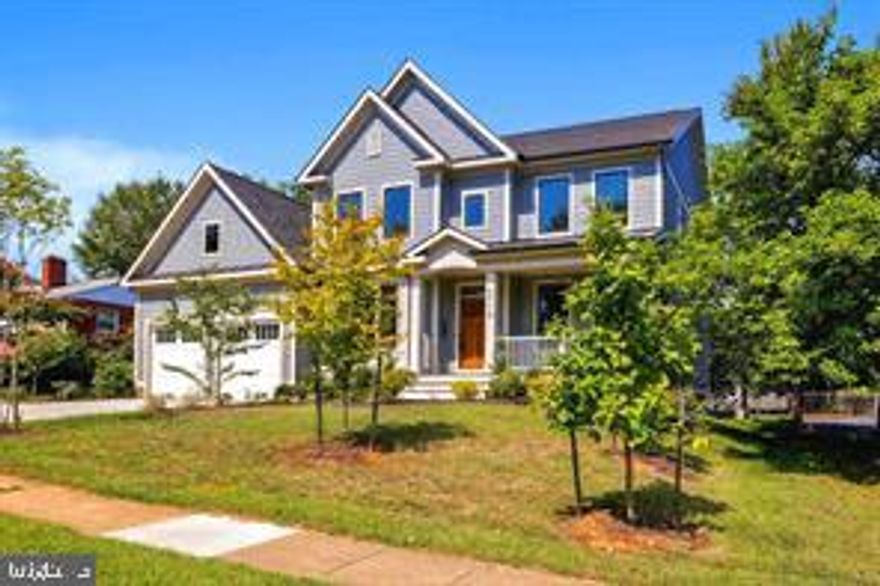 Welcome to this beautiful Craftsman home built in 2018, featuring 6 spacious bedrooms and 5.5 baths, including a convenient main-level bedroom and full bath. Abundant windows flood the home with natural light, creating a warm and inviting atmosphere.

The open floor plan seamlessly connects the family room and kitchen, leading to a lovely paver patio and lush yard, perfect for entertaining. Elegant architectural details include coffered ceilings, crown moldings, wainscoting, and chair rails, enhancing the home’s charm. Enjoy gorgeous hardwood floors on the upper two levels, while the fully finished basement boasts newer carpet and walk-out access.

Located just minutes from several parks, nature trails, and pool clubs, this home is also conveniently close to metro stations and the vibrant shops and restaurants of downtown McLean and Tyson'. Don't miss out on this exceptional opportunity!