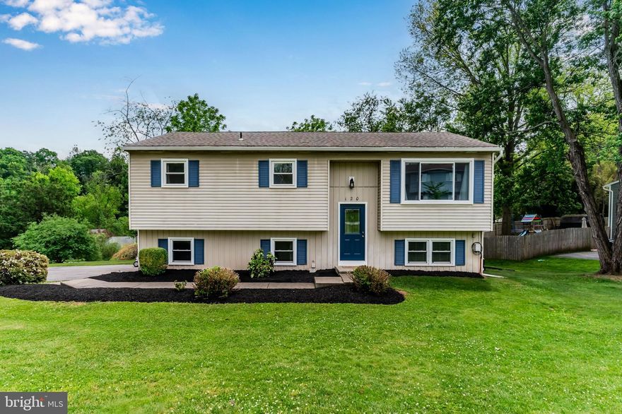 Welcome to this well-maintained bi-level home ideally situated on a beautifully wooded corner lot in close proximity to Valley Green Golf Course. Offering 4 bedrooms and a flexible layout, this home provides comfortable living spaces both inside and out. The main level features a nicely sized living room and dining area filled with natural light, creating the perfect setting for everyday living and entertaining. The lower level offers added privacy with a spacious bedroom and full bath, ideal for guests, extended family, or a home office setup. Surrounded by mature trees and a peaceful setting, this property combines charm, functionality, and a desirable location convenient to golf and commuter routes.