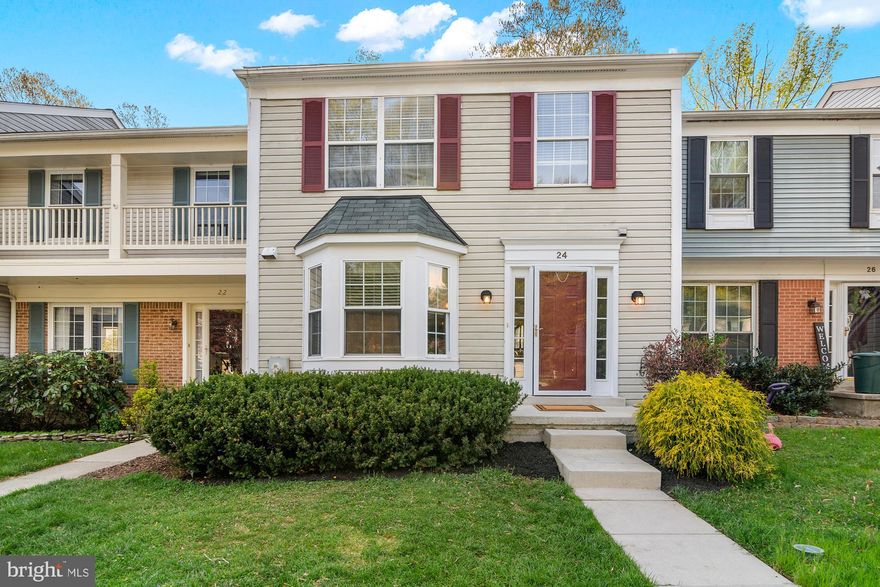 OPEN HOUSE ON SUNDAY 5/27/25 CANCELLED!
Very cute townhome in Padonia Complex is ready for new owners, could that be you? Walk into the large foyer with a big closet and powder room. To the left is the kitchen with new  quartz countertops, new range and refrigerator, dishwasher is 2023! The dining room and living room are open to one another. Off of the family room is an expansive deck with views of the trees, very private and peaceful. 
Upstairs is the primary with ensuite bathroom. There are two other bedrooms with a shared hall bathroom.
Down in the lower level there is a large recreation room with fireplace, access to the back yard, a half bathroom, large storage area and the laundry area. Hot water heater was replaced in 2024 and the roof in 2017.