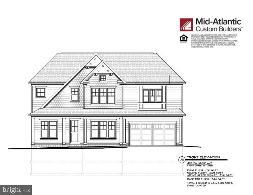 Here's your opportunity to live in a brand-new home in the coveted Town of Somerset community.  Somerset is conveniently nestled between Bethesda and Chevy Chase, and features an enclave of just over 400 homes.  It’s located close to the Friendship Heights Metro, specialty shops and amenities, as well as access to the Capitol Crescent trail and offers an easy commute to downtown DC.  Mid-Atlantic Custom Builders has been building luxury custom homes in the area for 45 years. The company has been awarded the industry’s highest honors, including Maryland Home Builder of the Year, and they are a testament to the trust and high-quality homes (3,000+ and counting) the company has built for each of its clients. Sited on a quiet residential side street (not a busy connector road), on a very level lot under a canopy of mature trees, the home is less than a block away from Vinton Park, an 18 acres park with hiking tails located at the end of Falstone Avenue that also features the Somerset community Swimming Pool. 

Preliminary plans, subject to County and Town approval, are to construct a home featuring 5 bedrooms, and 5 and 1/2 baths, finely crafted over nearly 5,300 finished square feet on three finished levels. Beautifully sited on a large 9,000+ sq. ft. lot the home has a two-car garage that leads to a convenient and functional front to back mud room with built-ins and storage closet.  While the outside is a nod to the neighborhood's past, the inside is all modern in functionality, openness and comfort.  The main level has a center hall design with entry foyer and an open flow to all the main floor rooms.  The chef inspired kitchen, breakfast area and adjacent family room with fireplace are located at the rear for privacy and include access to a covered deck with gas fireplace.  The rear yard will be completely fenced for privacy, and security for family and any pets.  The home will also be designed to have the option to install an elevator that will service all three floors, making the home convenient for all stages of life ahead or even just carrying out suitcases for a trip (don’t worry we won’t tell anyone you took the easy way…).

The home will include Mid-Atlantic's Primary Suite Spa featuring a large vanity with dual sinks, designer tile selections throughout, a large curb-less shower with dual shower heads and hand-sprayer, free-standing and soaking tub. Interior and exterior features include wainscot walls, cove and crown molding, built-ins, tray ceilings, custom closets, high-end appliance package, quartz countertops, beverage refrigerators, and designer tile throughout. Extras include a covered rear porch with gas fireplace, professional landscaping with fenced rear and side yards, stone finishes, structured wiring with a technology package, Healthy Home Package featuring fresh-air exchange and air-filtration, programmable thermostats with damper controls, Andersen Low-E windows, and strategic placed upgraded closed-cell foam insulation on all exterior walls and band boards. 10-Year transferrable major structural warranty, 5-year HVAC warranty, as well as comprehensive and mechanical systems warranties. Mid-Atlantic stands behind what it builds!    Next step.  Contact the listing agent to schedule a time to meet with the design team at Mid-Atlantic to make any customizations, and include any special features you may need, to the future home of your dreams!
