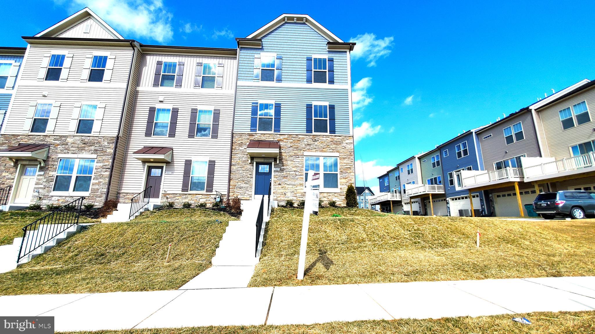 Beautiful 2200 square feet 4-bedroom 3.5 bathroom end unit townhome with two car attached garage.  Very attractive kitchen with full of sunlight with a very large glass sliding doors. Kitchen has quartz countertops, 42" white cabinets, single bowl stainless sink, and luxury stainless steel appliances. Kitchen includes a large size island with quartz countertop which is convenient for eating breakfast. Three bedrooms in the upper level are of very decent size. Spacious master bathroom has double vanities, and very attractive marble like tile flooring. There is a large standing shower with sitting area. Hall full bathroom in the upper level has a linen closet and has the attractive marble like tile flooring. The laundry room being present in the upper level is a huge plus to not go down and up the stairs. Lower level has the fourth bedroom with a full bathroom. LVP flooring in the main level and foyer area are going to be easy to maintain. Large beautiful deck can be enjoyed in good weather. Cable/internet sockets are present in the living area and bedrooms. Two USB sockets are present in kitchen besides the gas stove for ease of charging electronic devices. 
Solar electric billing is there with this property, which will save $15 per month on average to the tenant.
Frederick MARC station is within 5 miles range. Centrally located between I-70, I-270 and US routes US-15/US-340 and one can easily hop on to these roads within 2 minutes. Frederick Costco is in 5 to 10 mins driving distance. Lot of shopping and dining too are within 10 min driving distance. Weis shopping complex is about five minutes driving range. Clarksburg premium outlet mall,  a few malls in Frederick, and  Regal Westview IMAX are all is in 10 min driving range. Do not miss out renting this beautiful end unit townhome. Owner takes care of HOA dues. HOA takes care of exterior lawn mowing. Renters insurance is required. Pets are on case-by-case basis. Rentspree application link will be provided by the listing agent.