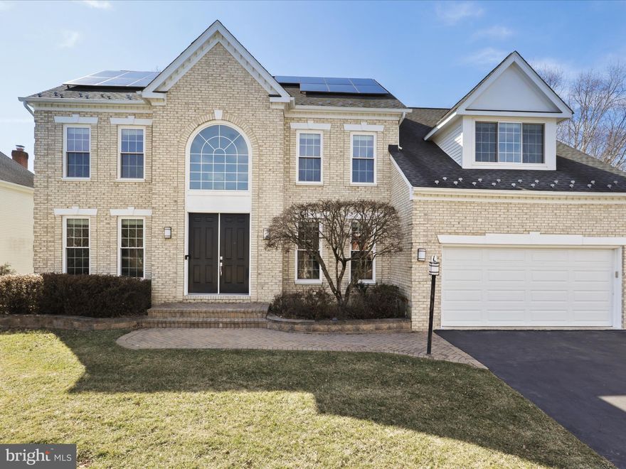 Brick front Single Family Home in sought-after Willows of Potomac community. 3-level finished colonial with 5 bedrooms, 4.5 baths, over 5,500 Square Feet living spaces. 2-story foyer, formal living and dining. Main level office. Open floor plan. Family room off kitchen. 4 bedrooms & 3 full baths upper level. Fully finished walkout level basement with large recreation room, 5th bedroom & 4th bath. Premium lot back to pond with best water view in the neighborhood. New windows & rear french door 2020. New hardwood floor upper level & new flooring basement. Main level furnace 2022. Water heater 2022. Brand new energy-efficient refrigerator. Back up generator.  Solar panel. Whole house water treatment system & much more......