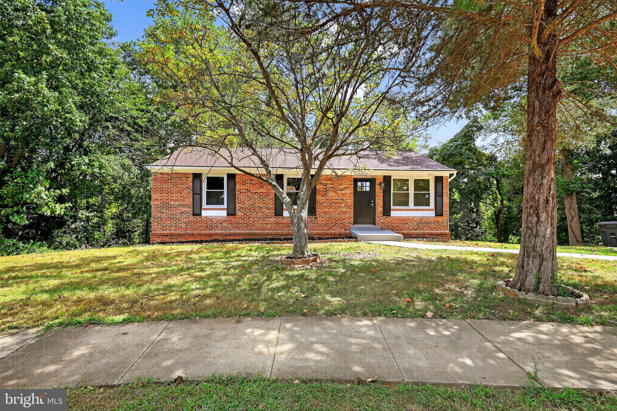 Home Bash Bash: Cozy Rambler with a Finished Basement – Ready for Your Next Chapter!
Tucked into the welcoming South Lawn community, this charming rambler is ready to make you feel at home. With 3 sunlit bedrooms and 2 full bathrooms on the main floor, the layout feels comfortable and convenient for everyday life. Head downstairs and you’ll find a fully finished basement that has its own bedroom and full bath—ideal for guests, a home office, or that quiet retreat you’ve been craving.
Inside, the kitchen stands out with its rich wood-tone cabinetry, granite countertops, and eye-catching mosaic tile backsplash. The updated bathrooms add a fresh, modern touch, while the carpeted living spaces offer cozy vibes throughout.
Step outside to a lush backyard with plenty of green space to enjoy. A wooden deck extends from the main level, giving you a great spot for morning coffee, grilling, or just enjoying the fresh air. Parking’s a breeze thanks to the 2-car driveway right out front.
The South Lawn neighborhood is just minutes from Southlawn Park, featuring playgrounds, sports courts, and peaceful walking paths. You're also close to Oxon Cove Park and Oxon Hill Farm, where open green space, trails, and local history come together for outdoor fun. With easy access to nearby schools and transit, everything you need is right around the corner.
This home is an inviting place to settle in, grow, and enjoy life at your own pace.