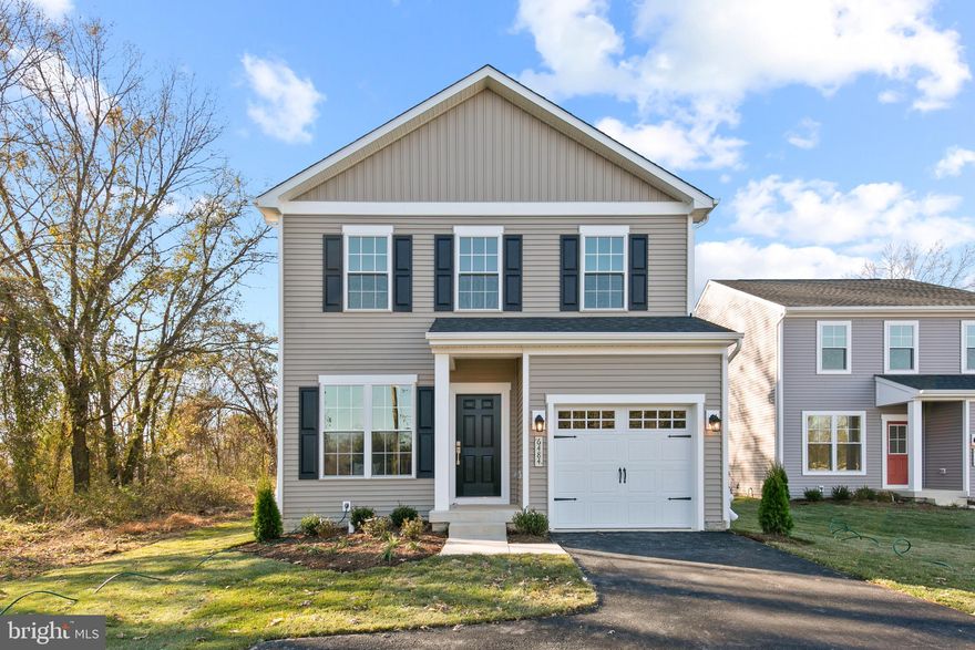 Now Complete - Ready For Immediate Delivery. Brand New Single Family Homes in Hanover, MD. 3 Homesites Available! This home offers 4 bedrooms, 3.5 baths, and 1 Car attached garage. Main level features high-end LVP flooring cascading throughout, Oak wood stairs, a large family room, a bright and open kitchen with custom cabinetry, granite countertops, stainless steel appliances, a kitchen island, and pantry. Upper level features 2 bedrooms with a shared hallway bath and a large master bedroom with a luxury master bath. Lower level family room, which could be used as 4th bedroom, has a full bath and unfinished storage/laundry area. 10 ft noise wall/fence will be installed in the back of the property. Builder is working with county and property owner to demo the existing house.