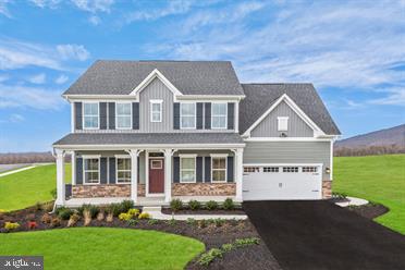 Welcome to Ryan Homes at Nob Hill Estates, a one of a kind community offering a collection of estate-sized homes on ONLY 9 private 1+ acre homesites, right in the heart of Baltimore County. The POWELL single-family home set the stage for great living. Enter through a charming front porch or a 2-car garage. Inside, an open floor plan is designed for how today's families live. Prep dinner at the gourmet kitchen island, which overlooks the dining and family rooms. Versatile flex space can be used however you like, including a home office. Upstairs, 3 bedrooms and a full bath offer total comfort. Your luxurious primary bedroom includes two massive walk-in closets and a double vanity. INCLUDED on the basement level is a finished recreation room for more entertaining space. Take advantage of flexible financing options, which makes closing on your NEW home more affordable than ever. Let us show you the value of new construction and forget the costly repairs and maintenance of an older home. Also INCLUDED is a new home warranty giving you the peace of mind that you deserve. Experience the peaceful seclusion you want, but still close to all the conveniences. It's just a short drive to all your shopping and dining needs, and the community is so close to Westminster and Owings Mills there is a plethora of options. You're just minutes from all the major commuter routes in the area including MD-140, I-795, I-83 and I-695, for an easy drive to just about anywhere! Schedule your appointment to see why you'll love all that Nob Hill Estates has to offer and why the Powell is pure luxury, but make it soon - only 3 homesites remain! Customize with your options. Photos are representative only.