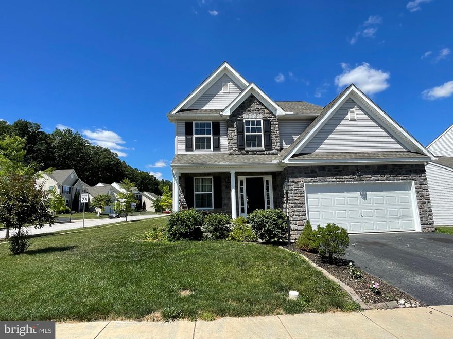Located in Dallastown School District in the popular Logan’s Reserve neighborhood is where you will find this 3-4 bedroom home. Conveniently located to I-83 & Maryland makes this home ideal for the commuter. Take advantage of the community amenities to include - clubhouse, swimming pool, walking path, workout facilities, playground, putting green & basketball court! Bright and open main level includes a country kitchen, family room and study. Primary bedroom suite with a walk-in closet and master bath with a soaking tub and walk in shower. Two additional bedrooms, guest bath and laundry closet complete the second level. A recreation room and  bedroom make up the lower level.  Attached 2 car garage and deck! Possibilities are endless with some personal touches and your imagination with this home. You don’t want to miss out on this opportunity to be the new home owners in this prime location!