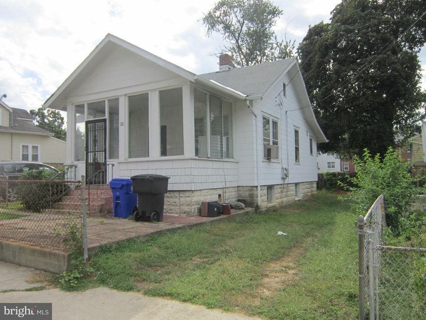 BIG PRICE DROP.  As-is, Cash or rehab loans.  Unfinished basement adds potential that similar properties don't have.  Attic space adds 3rd level.  Great location for DC/Arlington commuters in peaceful neighborhood.  Not just a "handyman special", needs major work.  Plat/Survey is on MRIS Documents.