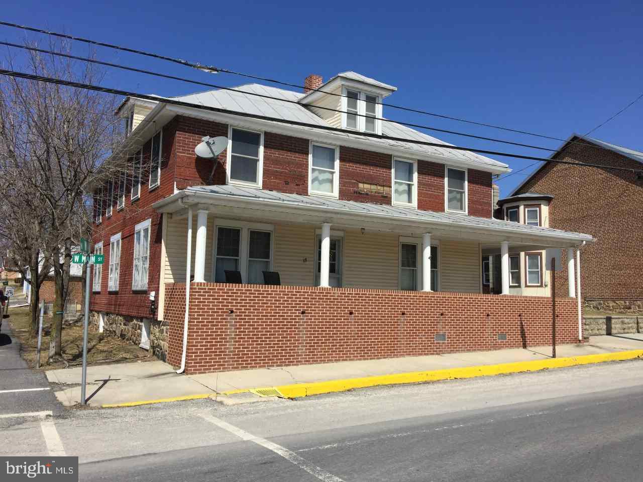 This 5 bedroom home has a nice fenced rear yard and detached garage-barn w/additional storage along the ally at the rear of the property. Located right in the center of Newburg, perfect for the annual Memorial day parade! A short 6 mile drive to downtown Shippensburg and S.U. Within a few miles to the Pa turnpike. First floor master suite, wood floors, large kitchen, separate DR
