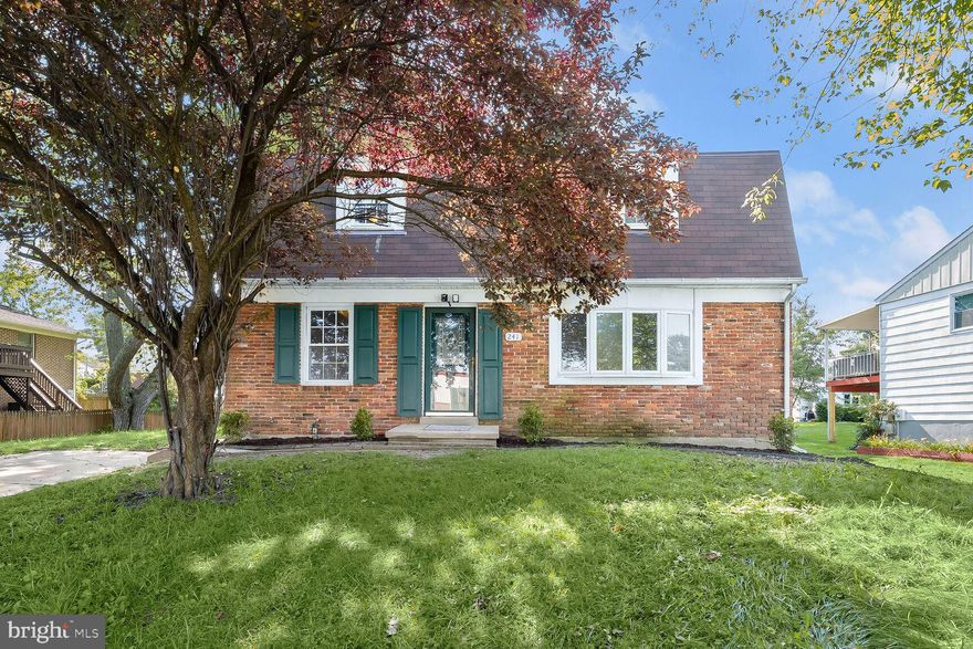 Step into this enchanting four-bedroom, two-bathroom home, nestled in this tranquil Joppa neighborhood. Upon entry, you'll be greeted by a welcoming foyer with a fresh neutral color palette that leads to a spacious living room adorned with plush new carpeting, complemented by a luminous bay window. The dining room presents modern laminate flooring, decorative ceiling beams, and chair railing for an added touch of sophistication. The eat-in kitchen caters to culinary enthusiasts, boasting stainless steel appliances, a pantry, gas cooking, and direct access to the rear lawn. An expansive patio invites you to savor al fresco dining in the gentle breeze. Step back inside to discover the sunlit primary bedroom suite conveniently situated on the main level, featuring an en-suite bath adorned with ceramic tile detailing. Ascend to the upper level to uncover three generously-sized bedrooms and a full bath, offering a serene atmosphere for restful slumbers. The unfinished basement provides ample storage for seasonal items and sports equipment while also serving as an open canvas for your design inspirations to transform this captivating residence.  Recent updates, including new carpeting and fresh paint throughout, elevate the charm of this home. Indulge in all this area has to offer by engaging in activities like hiking at Rocks State Park, enjoying tastings at Harford Vineyard and Winery, or experiencing the excitement of a minor league baseball game with the Aberdeen Ironbirds. Easily accessible major commuter routes, such as I-95, MD-Rt. 40, and MD-Rt. 24, underscore the practicality of this location. Don't miss your chance to claim this gem as your own!