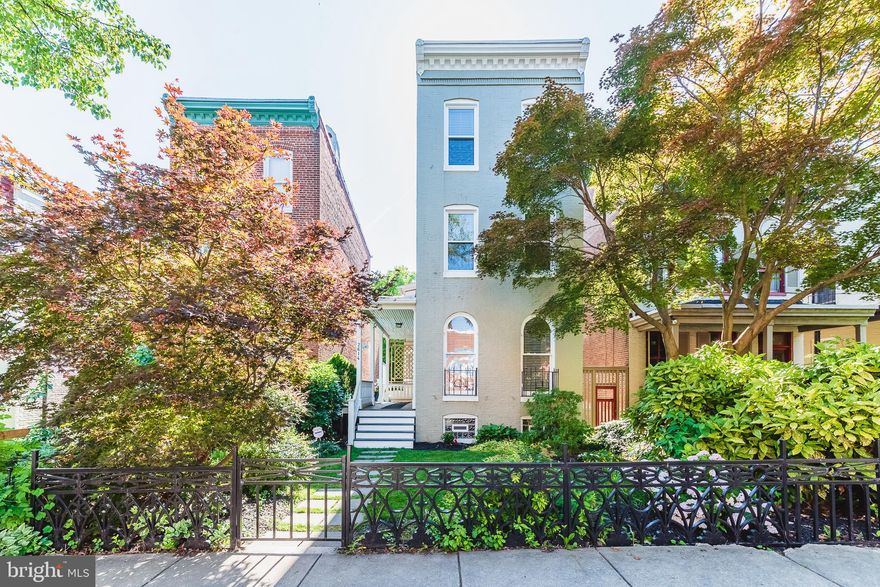 Presenting - "Little Georgetown Row" - Built in the late 1860's in Charles Village - Not only a unique detached home  but this home is a gardeners delight!  Beautiful curved  perennial beds, mature trees, decks,  patios and firepit.   Included is this boundless outdoor space is a cozy home and lounging deck for Fido!  A specious  home with 5 bedrooms and 2.5 baths.  Also offered is  a new beautiful updated kitchen (less than 1 month old)  -  shaker cabinets, stainless steel appliances,  exposed brick and granite counters! Rooms are large and spacious rooms.  The charm of the past is featured with rosetta moldings, rich stained hardwood floors, high ceilings, orginial doors and transom windows.  

Featured updates include, new roof, new windows (most), finished waterproofed  basement with vented glass block windows, 2 zoned HVAC, shed, a gated parking pad, dual staircases.  A comfortable home with history of the past and todays updates. Come and vist!

*Please note - tax records says house was built in 1920 - this house was built between 1860 and 1870.