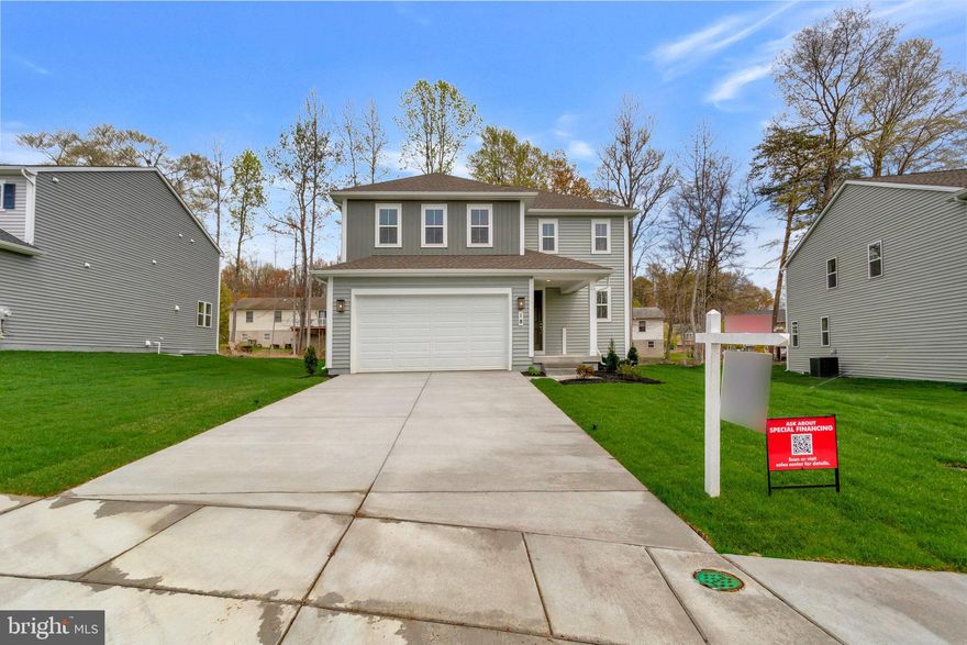 SPECIAL FINANCING BELOW 5% FIXED!  Perfect opportunity to own a beautiful home at a discounted mortgage rate.  The main floor of the Coral plan offers a large, uninterrupted space for relaxing and entertaining. The kitchen features a spacious center island and opens to the dining and great rooms. Upstairs, you'll find a convenient laundry, a full bath tucked between three generous bedrooms, and an inviting primary suite with a walk-in closet and private bath.  Fully upgraded with 9' ceilings, 8' doors, white cabinets, SS appliances, upgraded faucets, upgraded hardware, center meat door and much more.