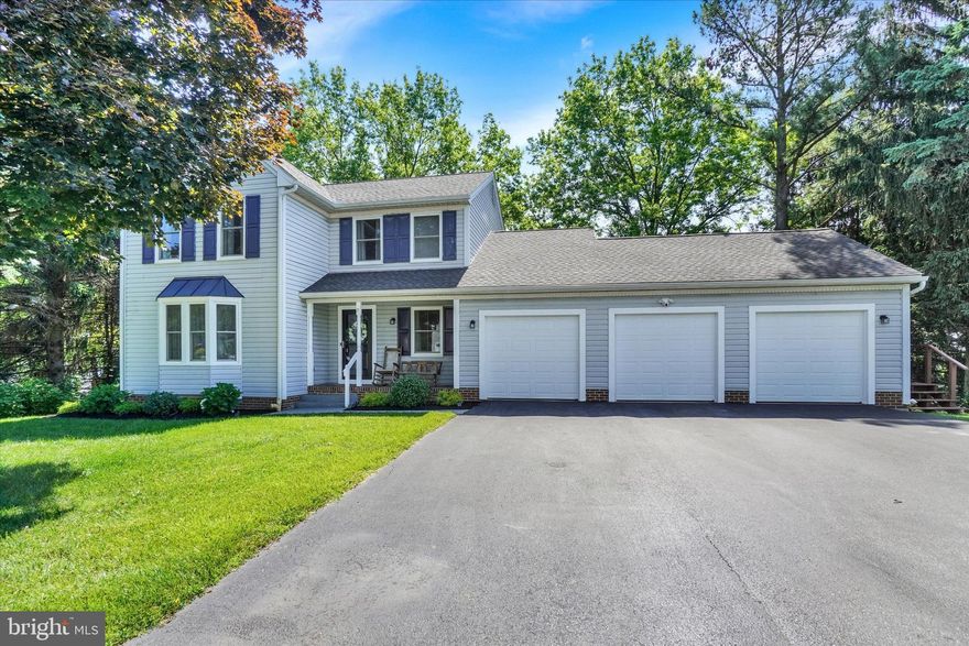 Updated Showstopper in New Freedom – Solid Construction, Modern Touches & Rare 3-Car Garage!

Welcome to this beautifully maintained 3-bedroom home in the heart of New Freedom. Built in 1988 with double cinder block walls, it offers outstanding structural integrity—setting it apart from others in the neighborhood. Inside, you'll find fresh paint, updated lighting, and a flexible layout designed for both comfort and functionality. The open dining area flows into a spacious home office, perfect for remote work or creative space. The eat-in kitchen leads to a private raised deck surrounded by mature landscaping, offering a quiet place to enjoy morning coffee or outdoor meals.

Upstairs features three generously sized bedrooms, including a primary suite with ensuite bathroom. While the other bathrooms in the home have been updated, the seller chose to leave the primary bathroom unfinished to give the next owner the opportunity to personalize it. Over $15,000 worth of high-end materials and fixtures have already been purchased and will remain with the property. The finished walkout basement adds even more living space with a bar area, a full bathroom, and an open layout ideal for entertaining, a guest suite, or a second family room. Just outside the lower level, a covered brick patio overlooks a large, 0.67-acre yard of flat, green, lush space—perfect for gatherings, play, or relaxation.
One of the most exceptional features of this home is the attached 3-car garage—a rare find in this neighborhood. Whether you need space for vehicles, tools, hobbies, or storage, this garage delivers. It’s also equipped with an electric vehicle charging line, offering future-forward convenience that’s already built in.

The seller has made numerous thoughtful improvements during ownership, including a new HVAC system with a digital thermostat and upgraded 4" filter box in 2023. The second-floor hall bathroom was fully renovated, and Ring cameras with a hardwired doorbell were added for enhanced security. In 2021, the seller replaced the carpet, kitchen appliances, garage doors and openers, storm and patio doors, and installed replacement windows throughout the home. The seller also rebuilt the closets in the pantry, bedrooms, and entry areas and updated both the first-floor and lower-level bathrooms. The entire interior was repainted, and extensive landscaping improvements have been made, including planting rows of arborvitaes, hydrangeas, and cypress.

Located in the Southern York School District and tucked into a peaceful setting, this home offers a rare blend of quality, comfort, and convenience. Schedule your private showing today—this is one you don’t want to miss!