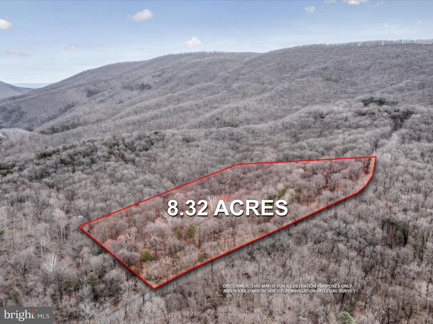 Welcome to your own 8.32 acres of wild and wonderful WV!  Located 20 minutes from downtown Berkeley Springs along a quiet country dead end road.  Orleans Rd is a maintained hard surface road for easy access.  This rolling and sloping parcel of land would be a great setting for a cabin with a walk out basement.  Partial winter mountain views and UNRESTRICTED LAND.  See documents for previous perc permit and well permit-buyer to follow up with the local health department for any further information. Road permit included in documents as well.