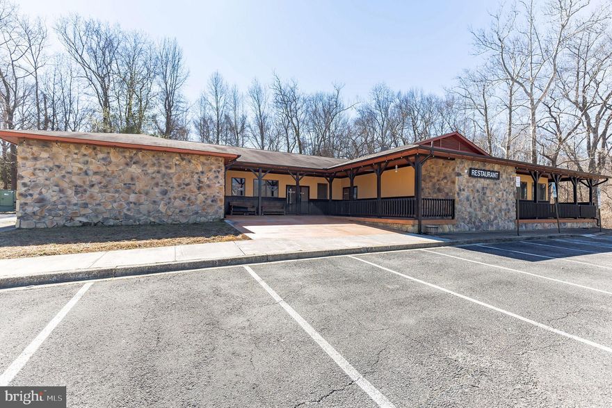 Opportunity of lifetime. Restaurant, bar with real estate. Attractive 5,000 sq. ft. building on almost 4 acre lot  with plenty of parking . Excellent visibility and frontage on busy Berry road in Waldorf. Fully equipped restaurant, all equipment included in price. Off/On Sale of Beer, Wine, Liquor. Includes attached Liquor Store. Need  new liquor license for liquor store. Building is in excellent condition and ready for opening and has enormous growth potential.