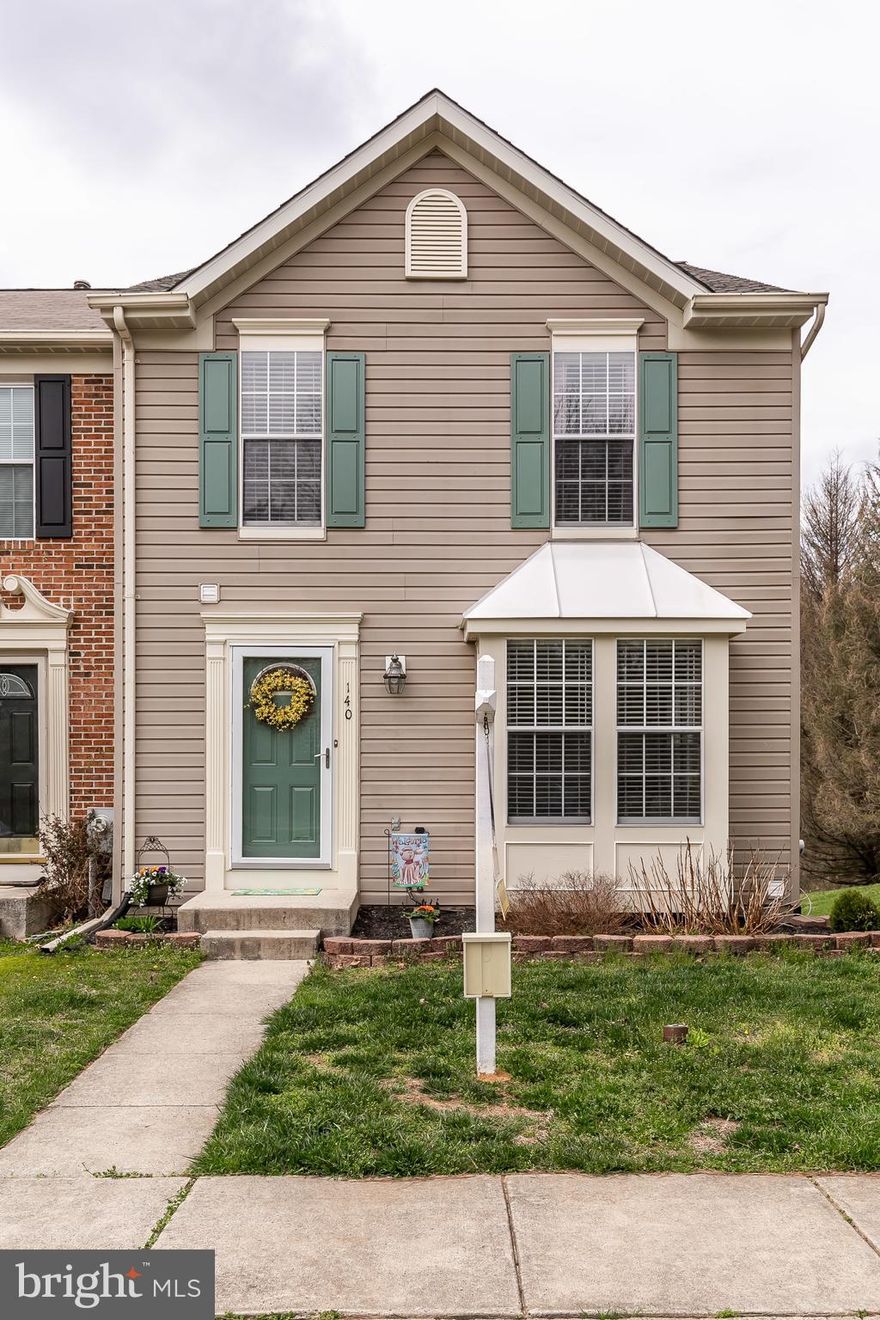 Wonderfully updated townhome nestled in a quiet corner of Constant Friendship. Open floor plan with updated hardwood flooring and paint throughout. Kitchen features updated appliances, and leads to a light filled sunroom overlooking your private deck and wooded view. New roof and newer HVAC. Head upstairs to your huge master suite with walk-in closet. Basement is wide open and ready to be your social space! Basement has a walk-out directly into your huge corner yard. Upscale and beautiful!