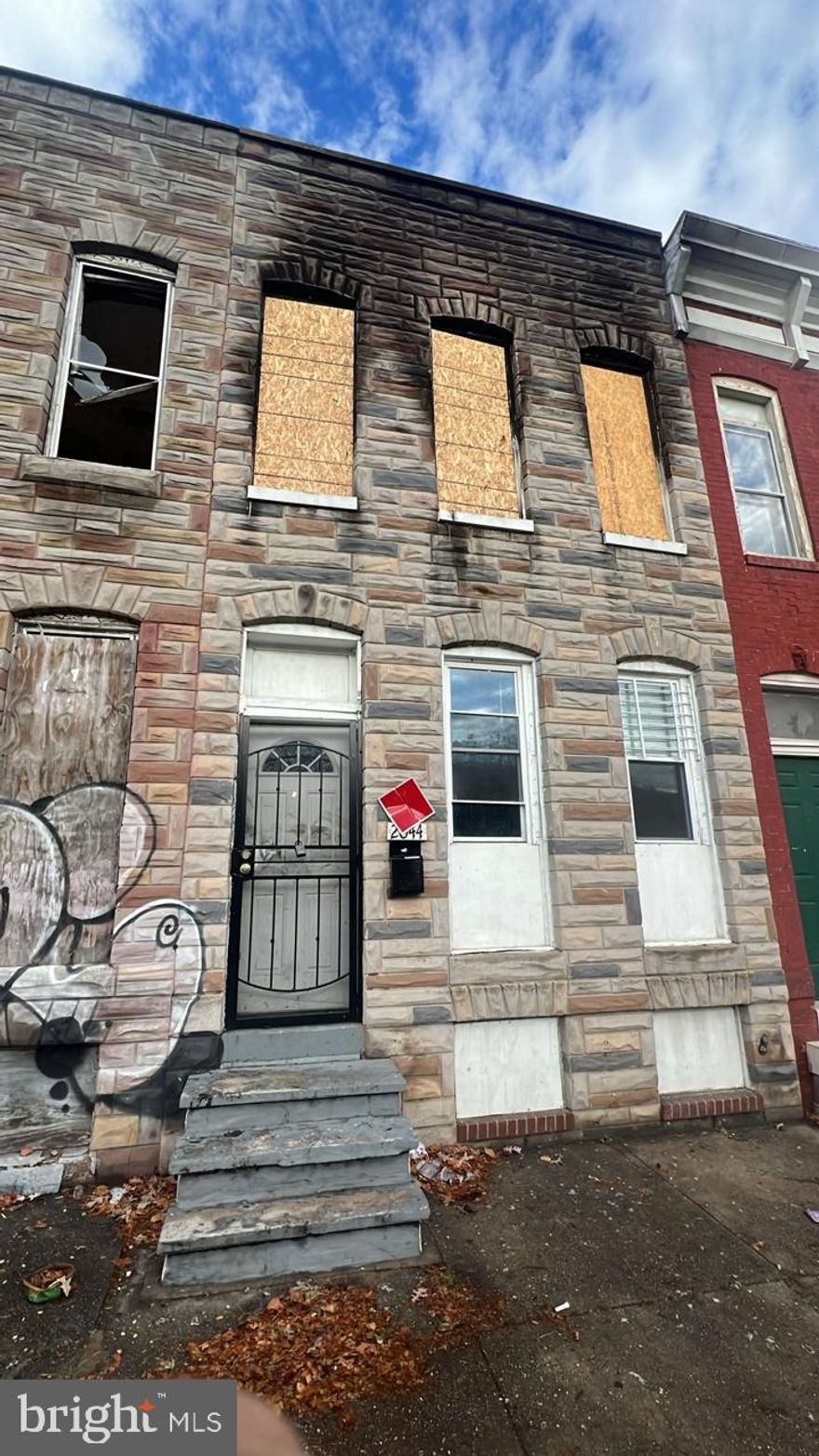 Investor Special – Bring Your Vision!
Unlock the potential of a property in a rapidly developing area of Baltimore. This fire-damaged property is a full renovation project for savvy investors, contractors. Whether you're looking to rebuild, redesign, or start fresh with your own layout and finishes, this is your chance to bring your dream project to life.

The layout offers promising upside for those ready to roll up their sleeves. Zoned residential, this property has great potential for a custom single-family residence or profitable flip. Sold As-Is. 

Don't miss this chance to turn into something spectacular!