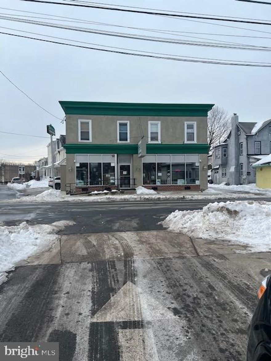 Welcome to 7700 Ridge Avenue! This mixed-use property in Upper Roxborough currently consists of a store front (local pharmacy) and two one-bedroom apartments.  Current gross annual income is $64,872.00. It is a highly visible lot and offers private parking for customers and tenants.  Both apartments could generate even more income with some minor updates. The current commercial tenant operates a successful business.
Both residential apartments are occupied. Call listing agent with any questions.