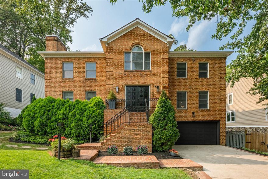 Set on a quiet street in the heart of downtown McLean, this classic brick Colonial has been completely refreshed/renovated and is move-in ready! Spanning six bedrooms and five and a half baths, the home blends timeless curb appeal with modern interiors designed for today’s lifestyle.

Refinished white oak flooring, new carpets, fresh paint, and new lighting create a clean, contemporary backdrop throughout all three levels. The kitchen was renovated in 2025 with new custom shelving, quartz countertops, updated lighting, and an airy palette—anchoring the heart of the home with both style and function. All bathrooms have been renovated, including the primary suite bath (2025), main-level suite bath (2025), and upper hall bath (2025), joining a beautifully finished upper secondary ensuite bath (2019). A main-level bedroom suite, expansive primary suite with expansive ensuite bath and walk in closets upstairs and three additional bedrooms provide flexible space for family, guests, or private offices.

The lower level, renovated in 2021, offers an entertainer’s dream with a custom bar featuring a kegerator, wine fridge, ice maker, and Restoration Hardware lighting, a full bathroom and a guest bedroom. 

Upgrades extend beyond the interiors. The home includes Andersen windows, an attached garage with a 2018 door, a 2019 concrete driveway, and an EV charger connection. Outdoor amenities include a freshly repainted deck, front landscape lighting, and an invisible electric fence.

With over 4,500 finished square feet, six bedrooms, five and a half baths, three fireplaces and every space refreshed, this residence offers a rare turnkey opportunity in one of McLean’s most convenient locations.