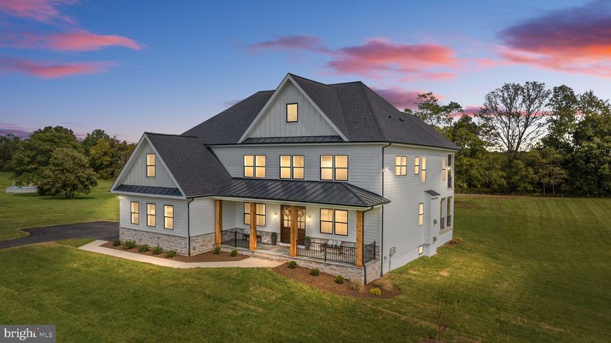 This stunning custom-built home, situated on 5 acres of land with no HOA, is finished!
At Water Creek Homes, we search for ideal building sites in thriving communities and design every detail for the discerning modern homeowner. RARE FIND!!! NO HOA. The Oakland sits on a 5-acre homesite and is an absolute gem, boasting exquisite finishes throughout. From the meticulous trim and cabinetry to the top-of-the-line appliances and flooring, two fireplaces, mudroom, in-law suite, loft, 6 bedrooms, 6 full baths, and half-bath, this home is a true masterpiece. The fully finished basement features a stunning wet bar and beautifully appointed bathroom, making it the perfect space for entertaining or unwinding after a long day. The bluestone front porch is an upgrade, but fret not, it's included along with a spacious master bedroom porch and an off-the-kitchen screened-in porch. With an additional half bathroom, this home truly has it all. This also includes landscaping packages, a driveway, and top-of-the-line well and septic systems. There's no need for any upgrades; this home is already perfect in every way.  This home is a must see.