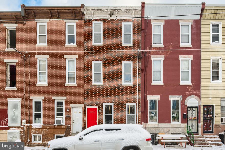 Amazing investment opportunity at 2433 N Marshall Street! This fully renovated multi-unit building offers modern living with excellent income potential. The property features two spacious bi-level units, each designed with hardwood floors, recessed lighting, and large windows that provide an abundance of natural light. Both units include kitchens with contemporary finishes, closet space, and in-unit laundry for convenience. Thoughtfully designed for comfort and functionality, this property is perfect for investors seeking a low-maintenance, high-yield rental opportunity. Unit 1 is a beautifully designed 1-bedroom, 1-bath apartment with a fully finished basement, providing additional living space that can be used as a home office, entertainment area, or guest suite. The open-concept layout creates a seamless flow between the kitchen, dining, and living area, making it feel spacious and inviting. The bedroom features ample closet space, and the modern bathroom is fitted with stylish fixtures. With private in-unit laundry, tenants can enjoy maximum convenience without the hassle of shared facilities. Unit 2 is an expansive 3-bedroom, 2-bath unit with a well-designed layout, ideal for families, roommates, or professionals seeking extra space. The kitchen offers appliances, sleek countertops, and cabinetry. The living area is bathed in natural light, creating a warm and welcoming atmosphere. Each bedroom offers closet space, and the two full bathrooms feature contemporary finishes, providing comfort and style for residents. The in-unit laundry adds another layer of convenience, making this unit highly desirable. Located in the heart of the Hartranft neighborhood, this property is surrounded by a variety of amenities that make city living enjoyable and convenient. Just minutes away, Norris Square Park offers a beautiful green space for outdoor activities, relaxation, and community events. The neighborhood boasts a diverse selection of dining options, from charming local cafes to international cuisine, catering to every taste. Shopping is also a breeze with easy access to local markets, convenience stores, and the Fashion District Philadelphia, where residents can explore a mix of retail stores, entertainment, and dining. This location is highly desirable for renters, with Temple University just a short distance away, making it an ideal housing option for students, faculty, and professionals. Additionally, the property offers excellent access to public transportation, including SEPTA bus and subway lines, as well as major highways, allowing for quick and easy commutes to Center City and beyond. Whether you're looking to expand your investment portfolio or secure a lucrative rental property in a rapidly developing area, 2433 N Marshall Street is an opportunity you won't want to miss!