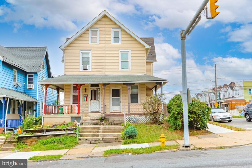 Don't miss out on this fantastic deal! There such great value in this 3-bedroom 1 bath semi-detached home nestled in the heart of Allentown – a perfect opportunity for both investors and homeowners! Freshly painted and move- in ready. The first thing you will notice is the wraparound porch leading you into your new home. The spacious eat-in kitchen leads to a fenced-in backyard, creating a perfect space for relaxation and outdoor activities. Venture upstairs to discover two bedrooms on the second floor, including one with walk-through access to the modern updated bathroom with so much space. The bathroom offers the space and convenience of having a washer & dryer, on the same floor, Such a treat to not have to drag your clothes down to the basement. Ascend to the third floor, where you'll find the generously sized finished attic that can easily be used as a 3rd bedroom or just a bonus room. The attic space will not disappoint. Located close to shopping, stores, restaurants, highways and more! Seller will provide a Clear Certificate of Occupancy from City of Allentown. Schedule your showing today!