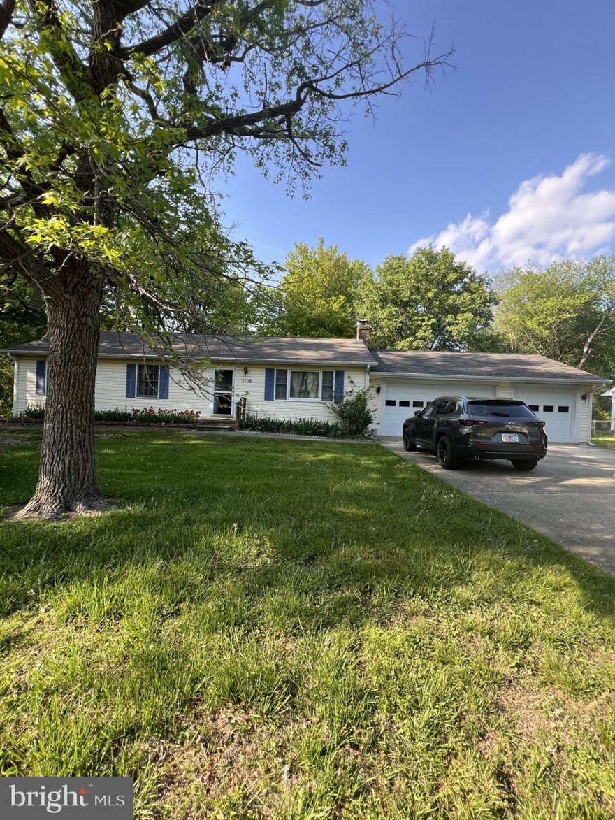 This is a furnished Estate Sale  and selling all "as is."  Property overall has been well taken care of but unfortunately all of the home's contents will need to convey with the purchase, and is priced well for a quick sell!  Andersen windows and thermal doors, hardwood floors in kitchen area, separate laundry room.  The fenced rear yard has a detached screened gazebo and a shed.  There is an outside entrance to a deck from the kitchen area.  Three car garage and off street parking. Three blocks to the Chesapeake Bay and a Community members only small beach area.  Close to several county boat ramps and park areas.  A road maintenance fee is $40.00 per year and the sewer fee is $300.00 per quarter.