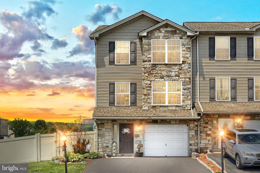 Welcome Home to Comfort & Charm in Bennett Run!
This wonderfully maintained end-unit townhome offers the perfect blend of style, space, and serenity. Set on one of the largest lots in the community, this property provides both room to breathe and a sense of privacy that's hard to find.

Step inside to discover the vinyl wood flooring throughout, new professionally painted interior, enhancing the warmth and continuity of the open-concept living space. The layout is perfect for everyday living and effortless entertaining.

Enjoy your own private retreat in the fully fenced backyard, ideal for relaxing, gardening, or gathering with friends. In the evenings, unwind on the spacious deck and soak in the peaceful sounds of nature from the nearby farm—truly a special setting to call home.

Whether you're a first-time buyer, downsizing, or simply seeking a move-in ready home with a great yard, this property checks all the boxes.