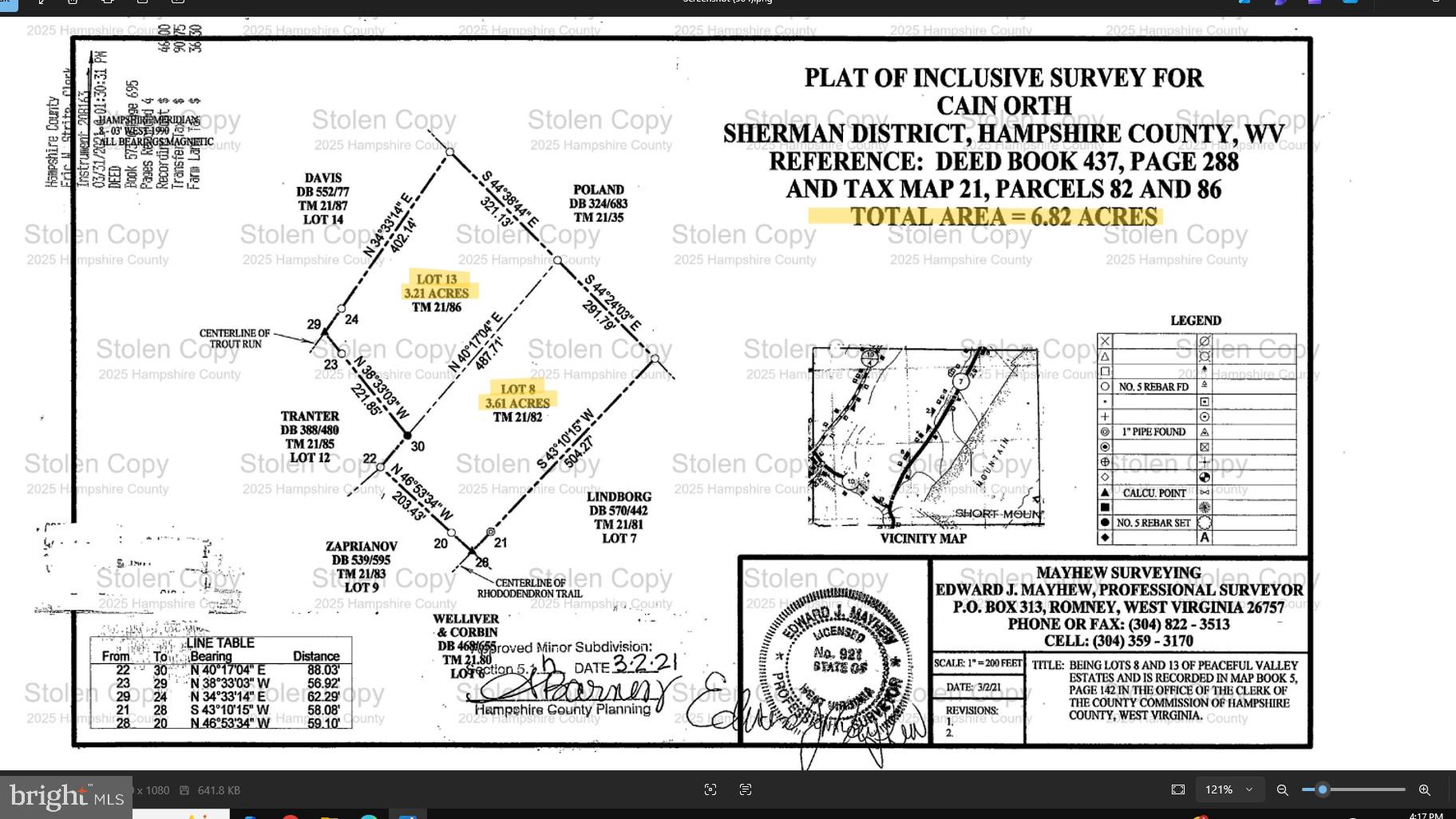 PEACEFUL VALLEY ESTATES - Land