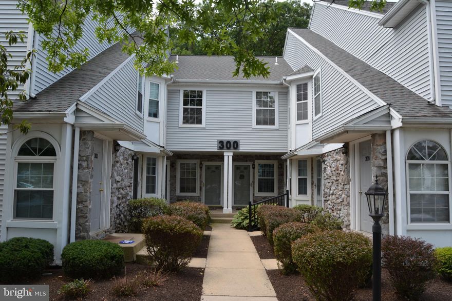 Motivated seller! All offers welcome. Welcome to this meticulously maintained condo in the Mews at Wyckford Community in Sellersville. This is a desirable 1st floor unit with 2 bedrooms and 2 full bathrooms. As you walk into the home, there is a kitchen with updated granite countertops and plenty of storage. The open floor plan has a dining room with plenty of room for the family along with a nice size living room with a wood burning fireplace. Off of the living room is a home office along with patio doors that open to a covered deck to view what nature has to offer. The second bedroom has plenty of natural light and is in close proximity to the full hallway bathroom. The large primary bedroom has lots of storage and a full bath attached with a walk-in shower. There is a full basement that is partially finished and has endless possibilities to turn into a game room or theater room  or just for storage. The community is very quiet and in close proximity to restaurants, breweries, parks and everything that Sellersville has to offer.