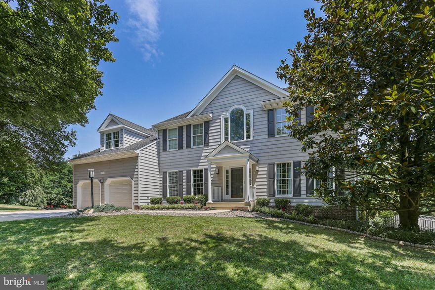 Offer deadline: Tuesday, 07/23, at 5:00 pm. 

 Spectacular colonial home on a .48 acre landscaped lot in a beautiful court of the River Hill Village! Through a brick walk path and front porch with brick steps entering the house you will be greeted by spacious two story open foyer, grand dining room and formal living room on each side facing flower gardens. Stunning new kitchen, beautifully renovated, boasts an expansive center island, 2 big pantries, white shaker soft close cabinetry, glass backsplash, upgraded appliances, and breakfast area with patio doors to a large deck in your fully fenced private oasis. A rear office with bay windows overlooks a well - appointed swimming pool with crystal clear blue saltwater and water falls. With built in bookshelves and recessed lights, it’s perfect for work at home. Enjoy great views also from 2 story family room with 3 side walls of windows and a 2nd set of glass doors to the deck. Upstairs, the owners' suite features oversized bedroom, sitting area, dual walk in closets, hardwood floors, and a new luxurious bathroom. New carpets in 3 more generous bedrooms. Daylight walkout basement has been further improved with great choice of options in recent years. It is bright, elegant, and comfortable with full windows, glass doors, huge multi-functional recreation room, 5th bedroom, 3rd full bath, a separate exercise room, and bar area. Other updates include hardwood floors entire main level, modern lighting fixtures, ceiling fans, recessed lights, fresh paint, window treatments, multiple closets and plenty of storage throughout the house. Exterior upgrades showcase a heated salt water swimming pool with diving board, paver patio, retaining walls, professional landscaping around the house and many more. Relax, entertain, have fun vacation with your family or friends right at your backyard. This gorgeous home is meticulously improved, well cared for, and ready for you to enjoy!
Super convenient location: minutes to River Hill schools, shopping centers, CA gym, restaurants, and easy access to 108/32/29/95, Baltimore, DC, Rockville, and Annapolis.