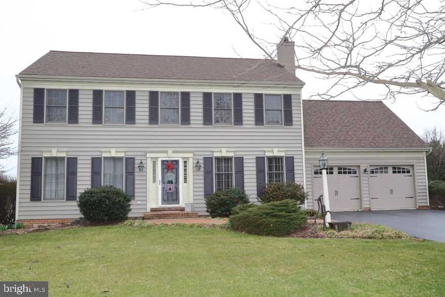 Lovely colonial in Pine Hill Estates - quiet streets, neighborhood events, LOCATION!  Many upgrades and unique touches throughout this home. Granite counters w/movable island, stainless appliances, coffee bar, and plenty of cabinet space. Cheery sunroom features a propane fireplace, barnwood floors, cathedral ceiling; leads out to the stamped concrete patio, and inground pool - great home for entertaining! Immaculately maintained: recent roof replacement (2014) and new carpet in lower level family and game rooms. Oversized garage with pull down attic access/storage. Enjoy living in this peaceful community!