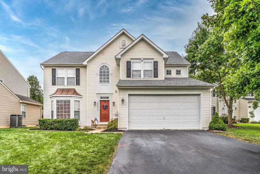 This stunning Colonial home, nestled in the sought-after Salem Fields community, seamlessly blends luxury with comfort. Featuring four spacious bedrooms and three and a half beautifully updated bathrooms, this home is ideal for both relaxation and entertaining. The heart of the home is the gourmet chef’s kitchen, upgraded in March 2018 with high-end countertops with an extended bar great for entertaining, stainless steel appliances, and a built-in microwave and electric oven/range. The open floor plan connects the family room, highlighted by a beautiful glass-doored fireplace, to the dining area, perfect for gatherings.
The primary suite offers a wonderful retreat-like atmosphere with a luxurious bath and generous walk-in closet and wonderful sitting area.  Recent upgrades include a new roof (Aug 2025), new bathrooms (2025), and a basement bathroom upgrade (Apr 2024). Step outside to enjoy the private stamped concrete patio (Sept 2018), surrounded by a new vinyl fence (Sept 2018), ideal for outdoor living. The home also features 20” tiles in the kitchen, dining room, and sunroom, adding to its elegance.
Additional features include a fully finished basement, an attached two-car garage, a new water heater (June 2022), and a new A/C unit (April 2019). Community amenities include a sparkling pool with a beach like walk in, playgrounds, tennis courts, a basketball court, walking trails, street lights, side walks, and walking paths making this home a perfect choice for those looking for both a functional and luxurious living experience.