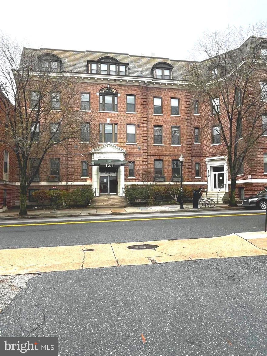 Currently Tenant occupied until 4-31-2026. Welcome Home! Secured building. Condo has plenty of windows and sunlight! Large bedroom, stainless steel appliances, stackable washer/dryer inside unit, granite countertops, large living room. New carpet. Roof top deck on same floor, exercise room, lounge area with Big screen Tv, basketball court. There is small parking lot on the right side of building for a Parking Fee of $150 per month if there are available parking spots. Minutes from Baltimore Inner Harbor. Easy access to 395, 95 and 295.