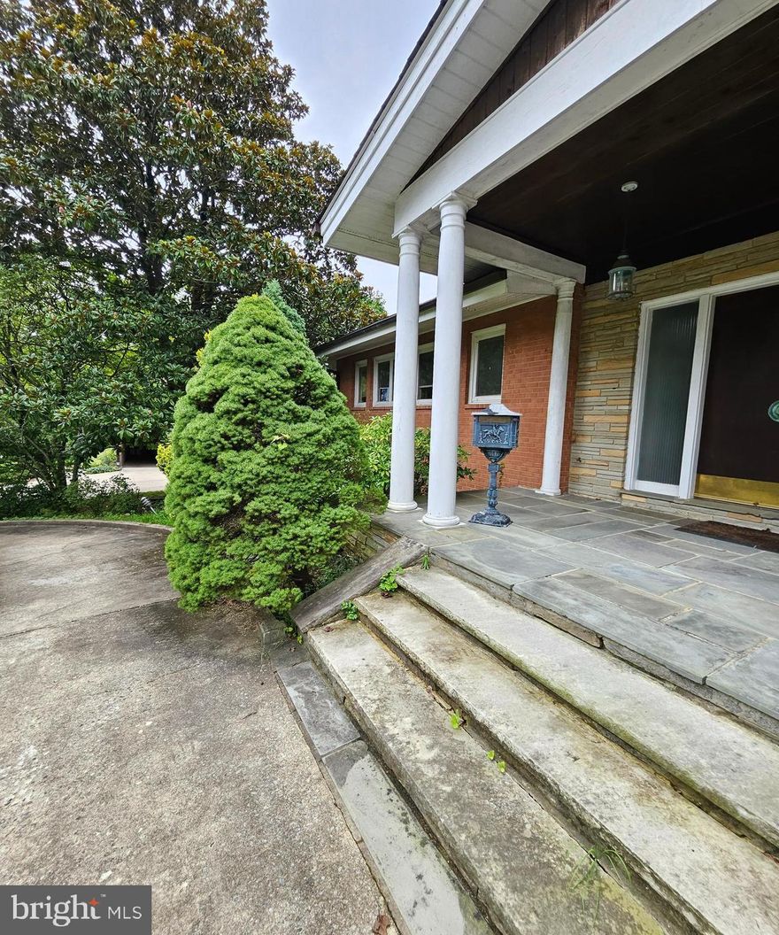 Hidden Gem!!!  Reduced to sell now!  Gorgeous, rare half-acre lot in a highly sought-after Kenwood Park!  You can build a new one or renovate to your liking.  Selling "as is," but this is a very livable home with a few updates.  You can renovate to create a contemporary-style home, or knock it down to build a modern style home.  The house is situated nicely on the lot with a circular driveway and a large rear yard.  You can save beautiful mature trees in the front and the backyard, saving on landscaping costs.

Kenwood Park is conveniently located between downtown Bethesda and I-495.  And only a few blocks to Whitman High School.  A commute to DC is a breeze by local roads.