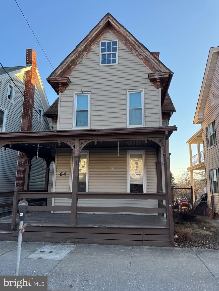 For rent is a 2 bedroom first floor apartment. Apartment has natural gas hot water radiant heat and uses window units for A/C. There is washer and dryer located off of the kitchen. There is a detached garage to rent for a extra $150 per month. There is a large shared back deck. No Smoking, No Pets. $50 nonrefundable application fee required per applicant and if selected $50 admin fee. 615 Min. Credit Score