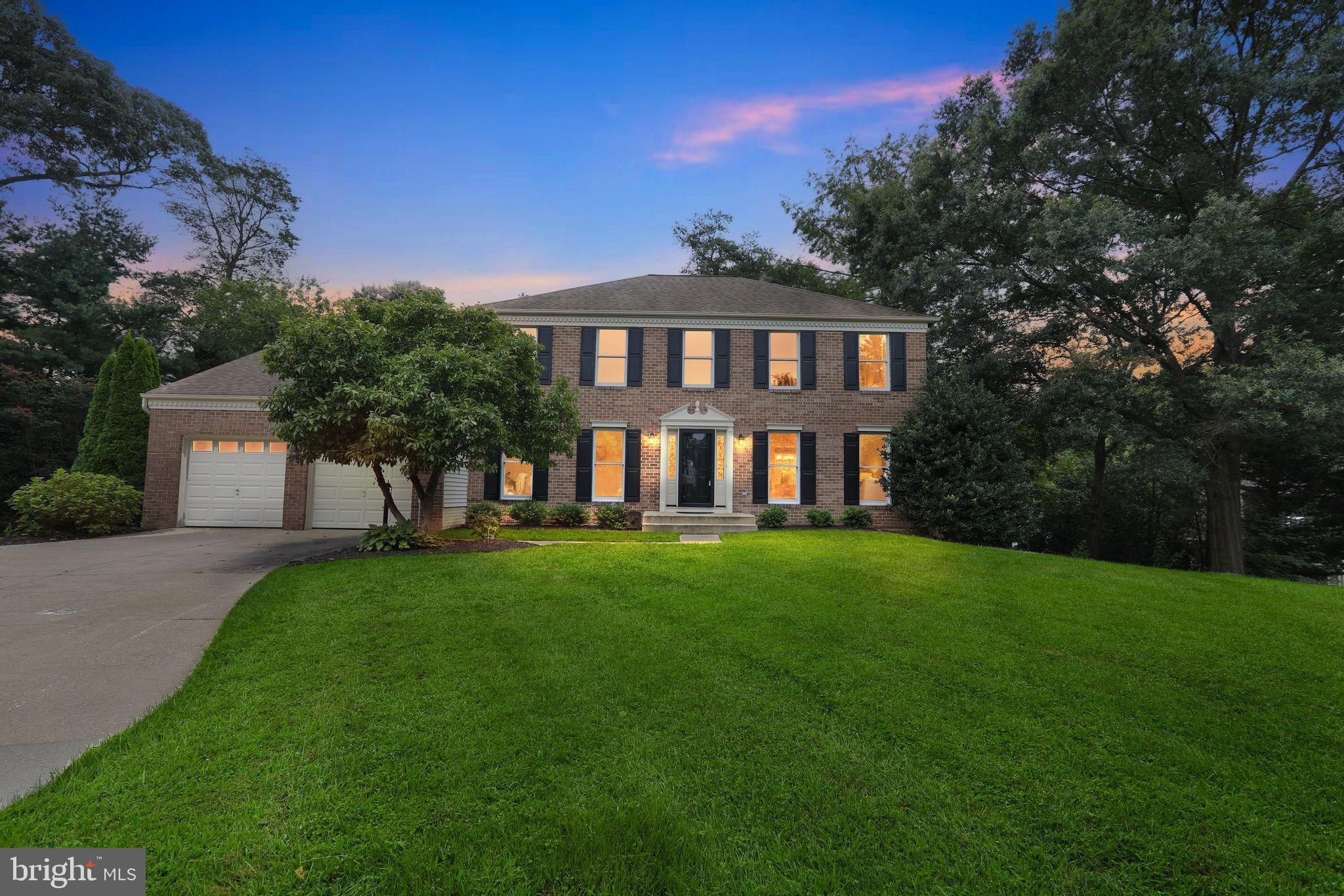 Coveted Shipley’s Choice community! This classic brick colonial shines with timeless charm and modern updates. Offering 5 bedrooms and 3 baths, the home features an inviting floor plan designed for both everyday living and effortless entertaining.
The main level boasts gleaming hardwood floors and a seamless flow between the gourmet kitchen, dining area, and family room. The kitchen is outfitted with granite countertops, stainless steel appliances, recessed lighting, and ample storage. A formal dining room with wainscoting and a spacious living room provide additional gathering spaces. The family room, anchored by a stunning fireplace, opens to an expansive deck overlooking what could be the best backyard in Shipley’s Choice—fully fenced with a 6-ft privacy fence and a 6–8 person hot tub.
Upstairs, the luxurious primary suite offers an oversized walk-in closet and a spa-like bath with a soaking tub and separate shower. Three additional generously sized bedrooms—two with walk-in closets—share a full hall bath.
Additional highlights include a first-floor laundry room, dual-zone HVAC, and a walkout basement that’s insulated with a rough-in for a full bath and a bonus room—perfect for a future home theater or recreation space.
This home truly has it all—space, style, and unmatched potential in one of the most sought-after neighborhoods!!
