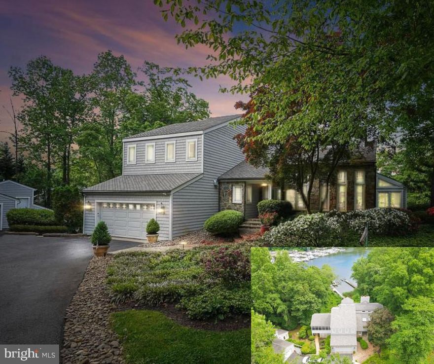 Welcome to 856 St Edmonds Place! Have it all with stunning views from nearly every room, deep water,  privacy, and a spacious floorplan for multi generational living! Spectacular custom built waterfront home in the sought after Downs community of Annapolis! Breathtaking views await you from every corner of  this updated  and well conceived home.  Dramatic details throughout highlight the open floorplan and entertaining is a dream! Gourmet Kitchen with high end appliances,  light filled formal dining room, soaring ceilings and imposing stone fireplace highlight the gathering room,  cozy waterside family room off the kitchen,  amazing primary suite with floor to ceiling windows and luxurious bath and oversized closet, two additional bedrooms and a full bath complete the upper level, bright and airy lower level with family room, theater, two additional bedrooms with en suite baths  and plenty of storage,  enjoy the flexibility of  an enormous  maintenance free deck and a stunning screened porch,  attached two car garage and additional detached one car garage with amazing  1 BR/1Bath updated in law suite/caretaker space,  whole house generator, new tram and steps for convenient access to your pier with covered slip, two new boat lifts and jet ski lift nestled perfectly on  Brewer Creek with quick access to the Severn River and the Chesapeake Bay! Located close to the community pool and sports courts with an an easy commute to Washington DC, BWI and Baltimore!