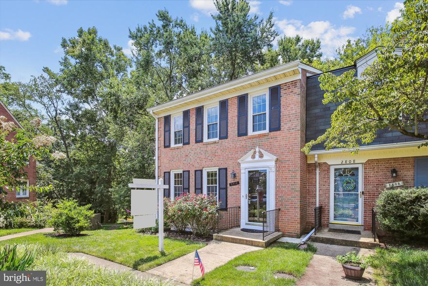 OPEN HOUSE CANCELED.   Multiple offers received, and Seller selected one.******   Check out the Virtual Tour Link for an Interactive Floorplan!  *****    Lovely End Unit Brick Townhome in a Superb Location. Largest model in neighborhood with over 800 Sqft per level!  Gas cooking, Stainless Steel Appliances (2023), Gleaming Golden Oak Hardwood Floors, Premium Vinyl Tiling in Lower Level (2022), Walkout Lower Level with Wetbar, Woodburning Fireplace, and a huge fenced-in back yard are just some of the many great features.  Laundry Room has Plenty of space if you want to expand the lower level into a full bath!  Well maintained and lovely landscaping. Loaded with plantings which include Hibiscus, Lilies, Roses, Gladioluses, Hollyhocks, Butterfly Bush, Echinacea, Black-eyed Susans, and more!    Major components:  Roof (2016);  HVAC (2020); Furnace Humidifier(2020); and Water Heater (2020).  Plenty of open Parking available, and One Reserved Parking Spot in front of Home!  One Mile to Dunn Loring Metro and Mosaic District (1.5 miles to the Vienna Metro).  Great Shopping, Restaurants, and Entertainment all around!  Super easy access to Tysons and Town of Vienna. Near major roadways including I-495, I-66 , Rt29, Rt50, and Gallows Rd makes this perfect for anyone commuting to Tysons, DHHQ, Amazon, Pentagon, etc.  Short, easy drive to 2 major airports (IAD and DCA).  Super Competitively Priced, Awesome Home, Superb Location, Decent size fenced yard and End Unit.  Don't wait, this is a good one!