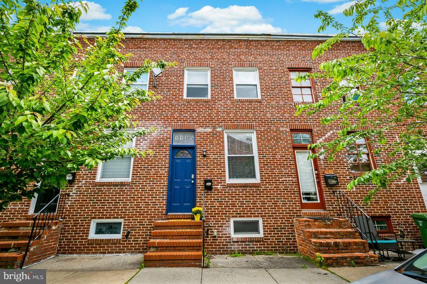 In the heart of historic Washington Village-Pigtown, this home is perfect for a first time homebuyer or commuter looking for easy access in and out of the city.   The first floor features hardwood flooring with an updated kitchen, pantry and half bath for ultimate convenience.  A private outdoor space awaits you off the kitchen.  Upstairs, 2 graciously sized bedrooms with en-suite bathrooms make for easy living.  Fully renovated in 2018, the seller has added even more updates since.  A partial wall was removed upstairs to open up the space, a new washer and dryer were installed, new microwave, updated pantry, new poured concrete in basement and best but not least a new privacy fence was installed in the backyard.   The home has been lovingly maintained. Located only a few blocks from M&T bank stadium and Oriole Park at Camden Yards, you really are in the heart of the city.  With  museums, restaurants, shopping and the inner harbor nearby you will never run out of entertainment.  This home is ready to go.  All you have to do is bring your furniture!