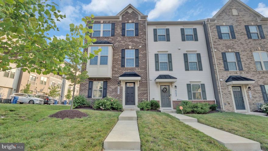 Presenting the Mozart model, a beautifully appointed end-unit townhome situated in the sought-after Timothy Branch community of Brandywine—just 8 miles from Joint Base Andrews. This thoughtfully designed residence features 3 spacious bedrooms, 2.5 bathrooms, a versatile office/den, and a fully finished two-car garage. Upon entry, the ground level offers a flexible office or den space, complete with a coat closet and additional storage—ideal for remote work or a quiet retreat. The main living level showcases a sun-drenched great room and an expansive kitchen and dining area, highlighted by a generous island that comfortably seats 4–6, perfect for casual dining or entertaining. Step out onto the oversized balcony, ideal for summer gatherings or enjoying a quiet evening outdoors.
The upper level boasts a serene primary suite with large windows that welcome the morning sun, a walk-in closet, and a well-appointed Jack-and-Jill bathroom. Two additional bedrooms, a second full bath, and a convenient laundry area with extra closet space complete this floor.
Residents of Timothy Branch enjoy exceptional amenities, including a clubhouse with a swimming pool and fitness center, scenic walking trails, and proximity to major shopping centers and dining options. This home offers an ideal blend of comfort, style, and location—perfectly suited for military families and professionals alike.  Must have at least a 650 credit score, income $118,800, pets case by case. There is an additional $65 security alarm fee that comes with this property.