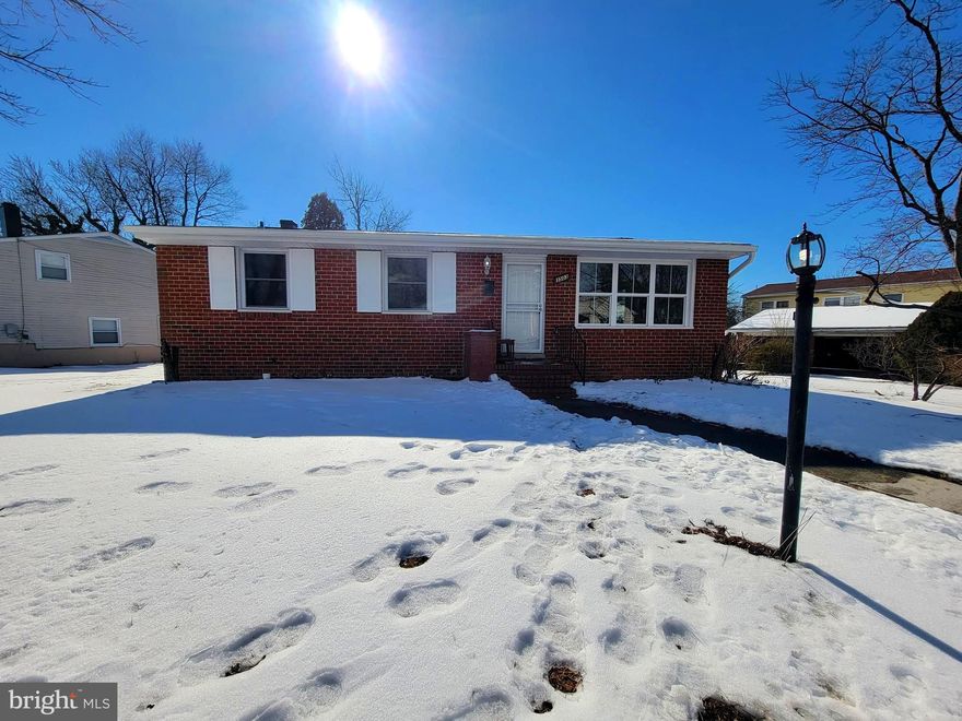 Don't miss this top-to-bottom Brick front fully Updated detached Open floor plan Rancher with 5 Bedroom, 3 Full Bath, Almost 2700 sq of Living Area. Newly installed Premium Hardwood Floor, Fresh paint throughout, New HVAC, Lights and fixtures, updated bathroom, Fully finished basement, Newly updated kitchen with beautiful cabinets and GE Profile  Stainless Steel appliances,, New Roof and gutters, Recent updated Windows and much more. Nice Neighborhood, Convenient to 695, Beltway Access, and The Woodland Golf Course.