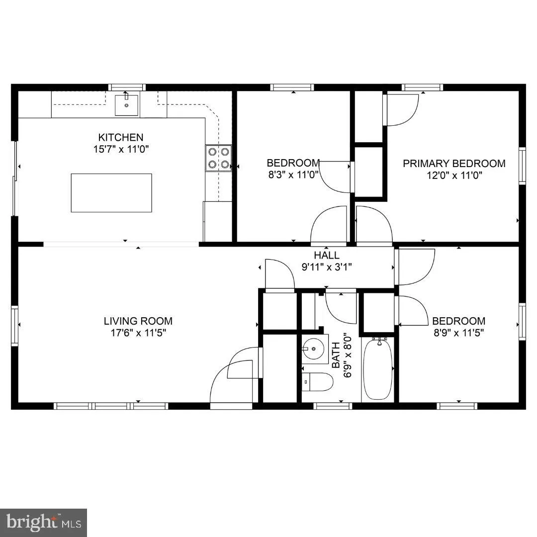 Croydon, Pennsylvania 19021, United States, 3 Bedrooms Bedrooms, ,1 BathroomBathrooms,Residential,Contingent,113705